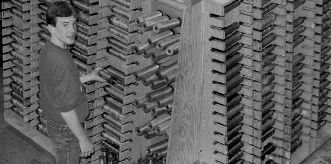 A young Shaun Ashworth working