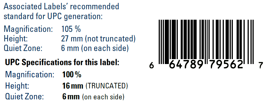Truncated Barcode