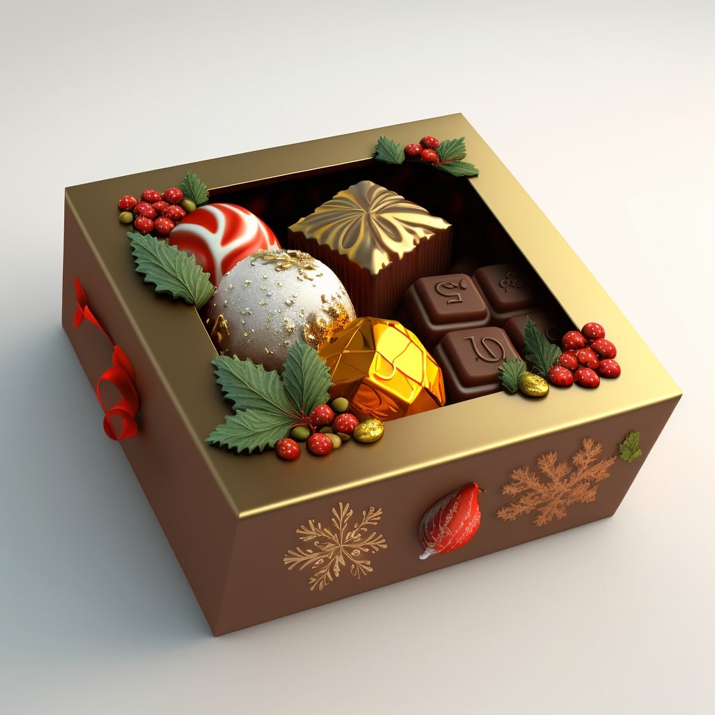 holiday label design