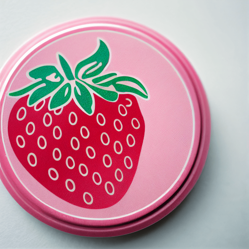 jam jar label design lid