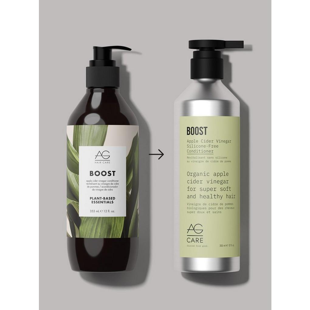 Demonstrating old and new packaging design