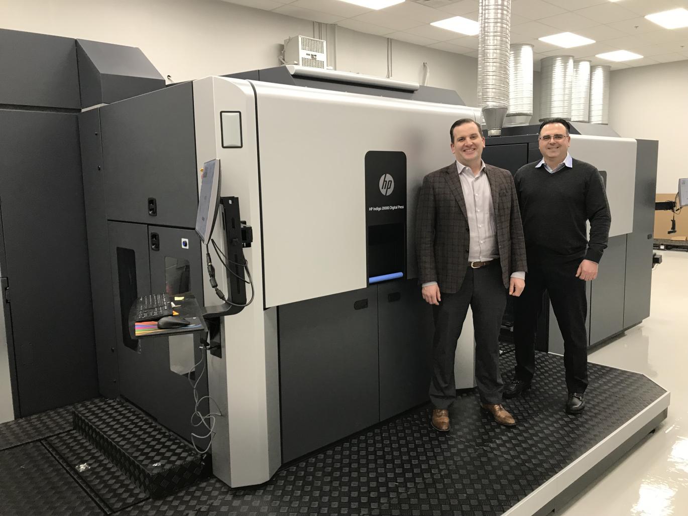 Our HP Indigo 20000 digital press