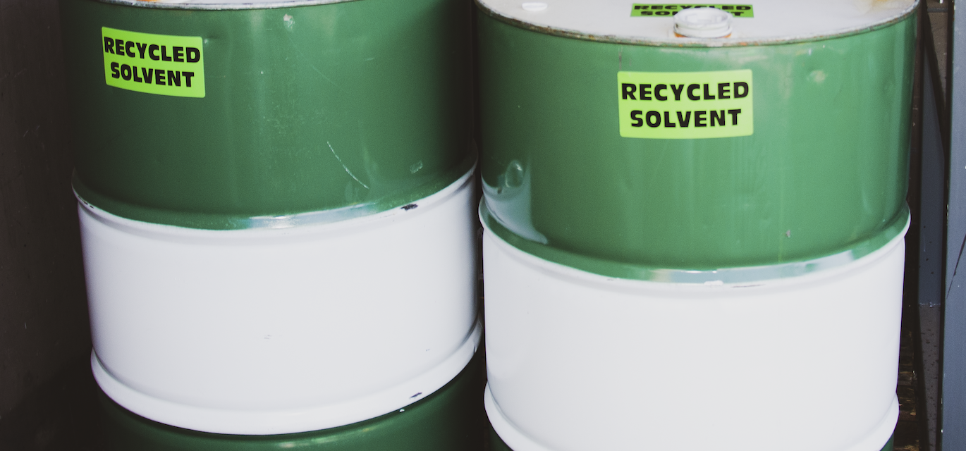 recycled solvent